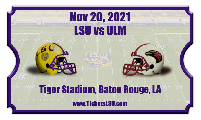 2021 Lsu Vs Ulm