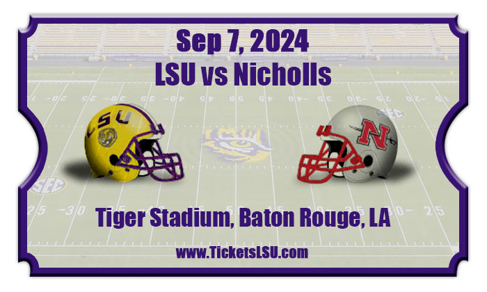 2024 Lsu Vs Nicholls