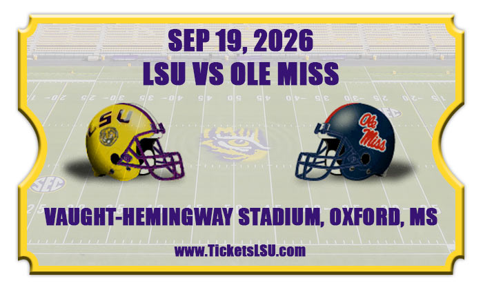 2026 Lsu Vs Ole Miss